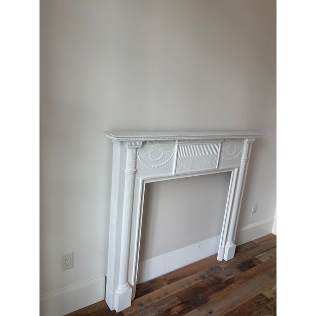 Antique Neo-Classical Style Mantlepiece For Sale - Image 10 of 16