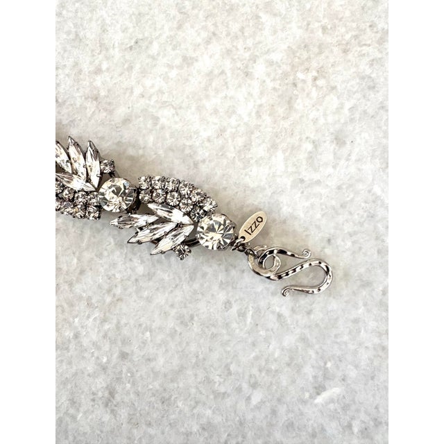 Rhinestone Marquee Cut Juled Bracelet by Matthew Izzo For Sale - Image 4 of 6