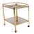 Mid-Century Modern Brass Bar Cart, France, 1960s For Sale