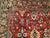 Vintage Mahal Sultanabad Rug, Hand-Knotted Wool, Geometric Pattern, Red & Blue, 9x13 For Sale - Image 12 of 16