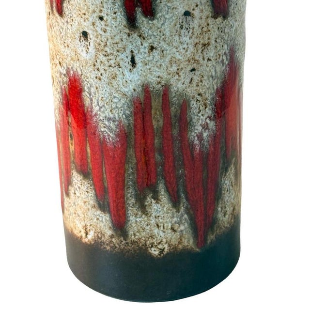 Pottery Model 203 Lora Vase, West Germany For Sale - Image 4 of 7