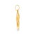 Contemporary Vintage Unoaerre 18k Goddes of Fortuna Pendant For Sale - Image 3 of 9