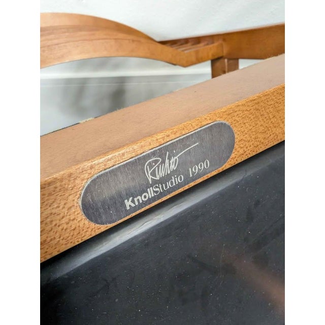 Vintage Set of 6 Postmodern Ricchio Chairs by Knoll For Sale - Image 9 of 9
