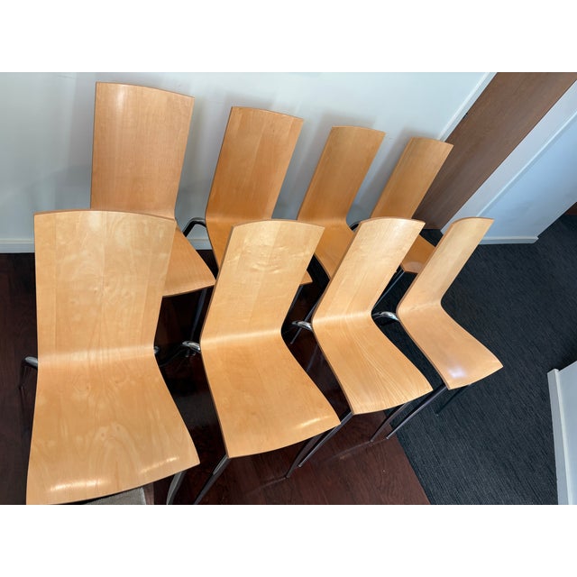 1980s 8 Philippe Starck Olly Tango Chairs For Sale - Image 13 of 14