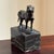 Louis-Albert Carvin (French, 1875-1951) Bronze Study of a Dog For Sale In Baltimore - Image 6 of 12