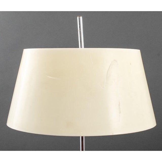 Mid-Century Modern Mid-Century Modern Chrome and Acrylic Office Lamp For Sale - Image 3 of 7