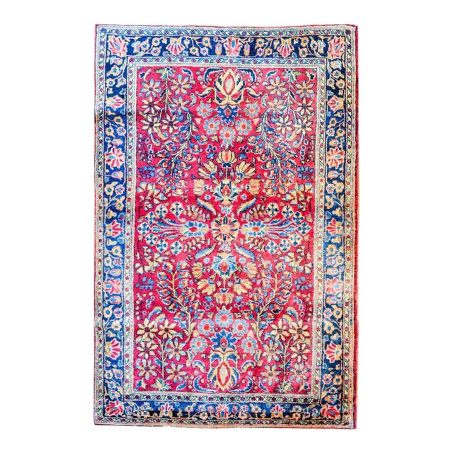 Early 20th Century Persian Sarouk Rug For Sale