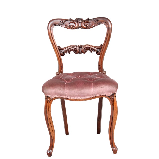 Rosewood Dining Chairs, 1860s, Set of 6 For Sale
