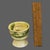 Olive Vintage Stoneware Rustic Set of Four Pedestal Cups "Retos Irish Country Pottery" - Set of 4 For Sale - Image 8 of 9
