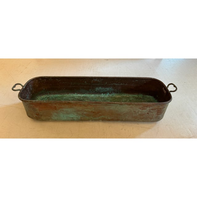 Vintage Indoor / Outdoor Copper Planter For Sale - Image 12 of 12
