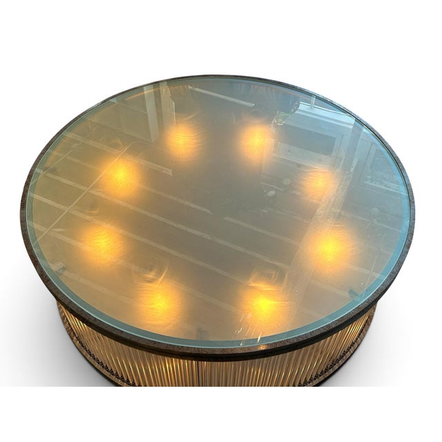 2000 - 2009 Glass Rod Lighted Coffee Table by Timothy Oulton For Sale - Image 5 of 6