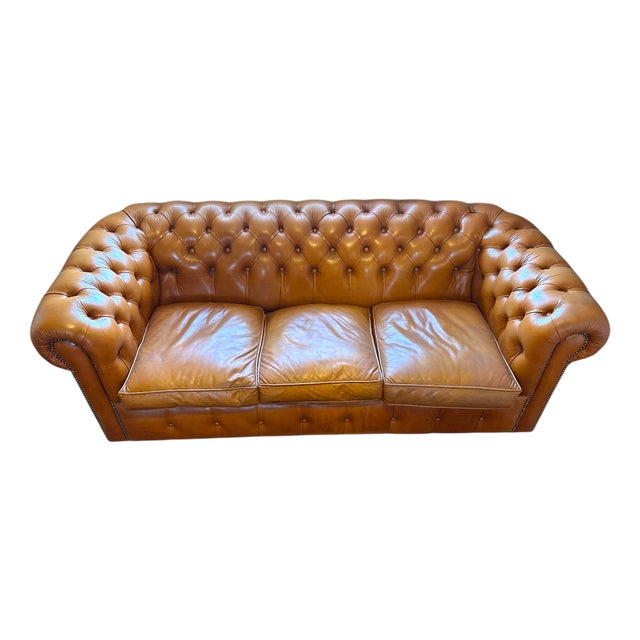 Vintage Chesterfield Sleeper Sofa For Sale