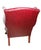 Chesterfield Wingback Leather Chair & Matching Ottoman by Hancock and Moore For Sale In Raleigh - Image 6 of 12