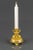 Antique Gilt Bronze Candleholder For Sale - Image 3 of 18