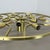 Large Brass Flush Mount in the style of Stilnovo, Italy, 1960s For Sale - Image 16 of 18
