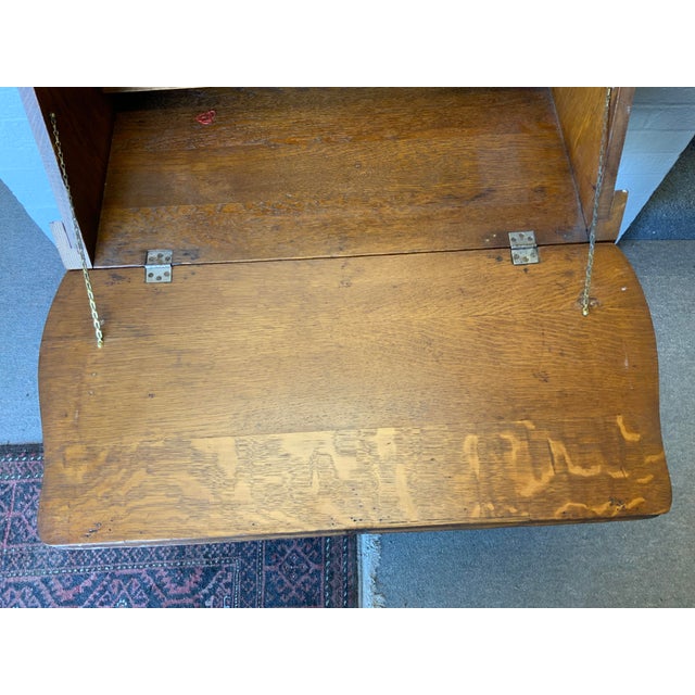 Wood Circa 1890’s Victorian Ladies Writing Desk For Sale - Image 7 of 15
