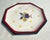 Mid-Century Modern MCM Italian DeSimone Octagonal Ceramic Hand Painted Angel Plate For Sale - Image 3 of 7