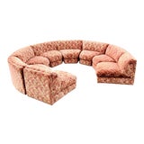 Image of Custom Made Printed Sectional Sofa For Sale