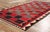 Textile Vintage Persian Lori Checkerboard Rug - 05'04 X 09'01 For Sale - Image 7 of 9