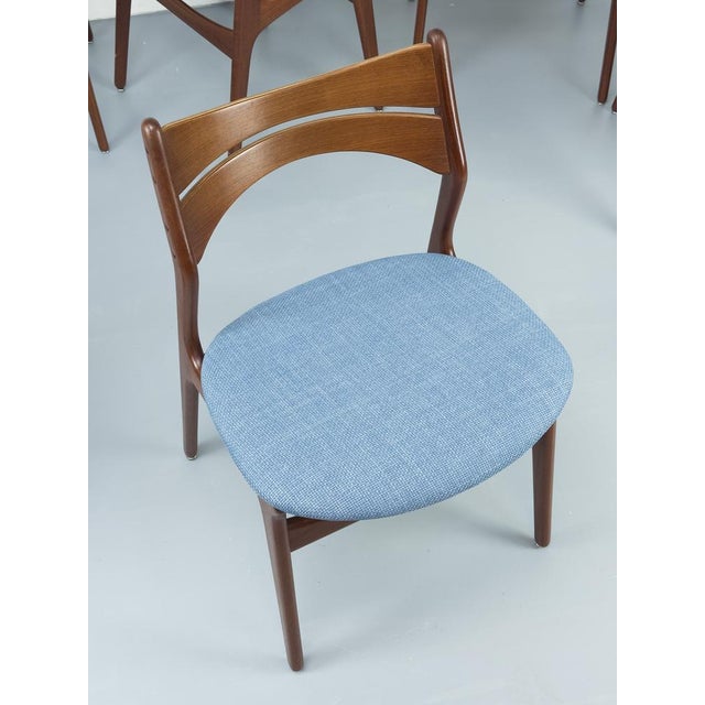 Danish Teak Dining Chairs by Erik Buch for Chr. Christensens Møbelfabrik, 1960s, Set of 6 For Sale - Image 10 of 18