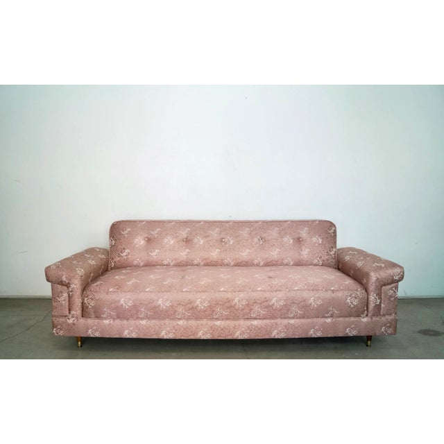 1950's Mid-Century Modern Sofa Daybed | Chairish