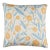 Contemporary Schumacher Mirabelle 22" Pillow in Yellow & Sky For Sale - Image 3 of 3