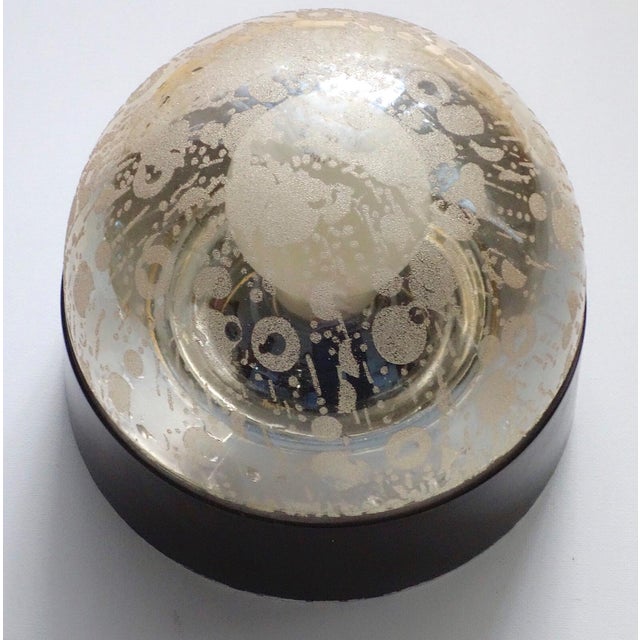 Vintage Space Age Spherical Ceiling Light in Bakelite and Glass from Teka, 1970s For Sale - Image 6 of 7