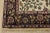 Fine Sarouk Rug 4′ X 6’1” Ivory Wool Traditional Hand-Knotted Oriental Carpet For Sale - Image 9 of 12