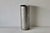 Silver Paul Mayen Style Vintage Industrial Chic Modern Cylindrical Umbrella Stand With Patina Mid Century For Sale - Image 8 of 17