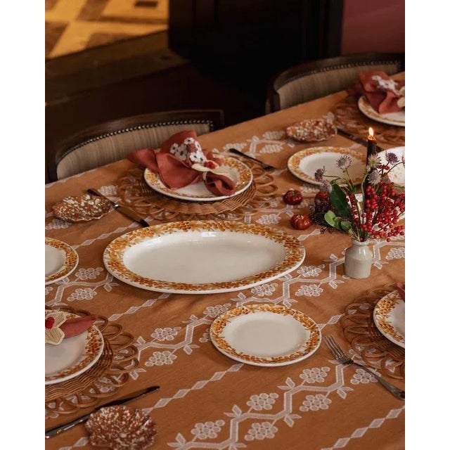 We have a thing for grapes: we recommend layering Sharland England’s beautiful hand-painted Vine serving platters,...