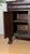 Coffee 1910s Antique Mahogany 3-Drawer/4 Door Buffet Server With Lion Paw Feet, Decorative Column Accents & Backsplash For Sale - Image 8 of 9