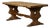 French Farmhouse Dining Table in Bleached Oak, 1925 For Sale