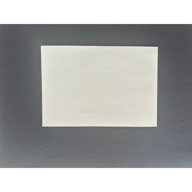 Contemporary “Studio Blues” Signed Original Watercolor Abstract Painting by Chani MacKay For Sale - Image 3 of 3