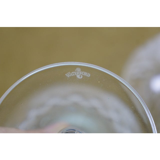 Glass Late 20th Century 6 Waterford Crystal Millennium Series Balloon Toasting Wine Goblets Glasses 8" For Sale - Image 7 of 17