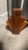 Antique Hand Carved Wooden Sculpture Art, Fan Shaped Layered Woods, 1920’s For Sale - Image 9 of 10