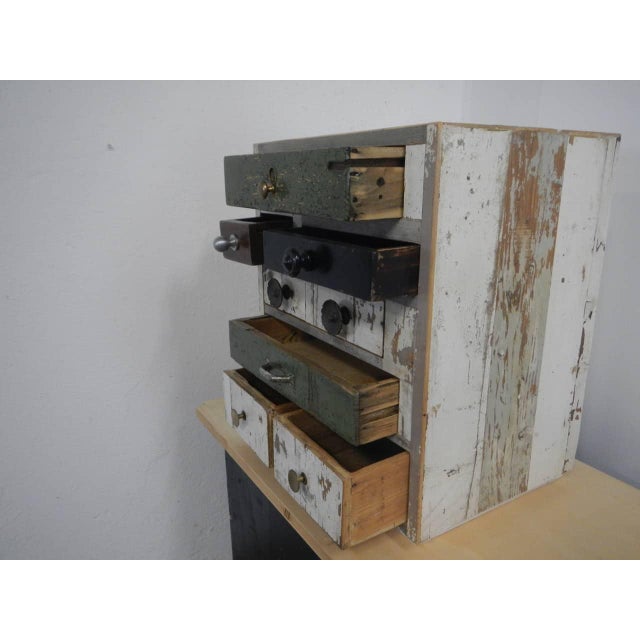 Table Chest of 7 Drawers, 1980s For Sale - Image 3 of 13
