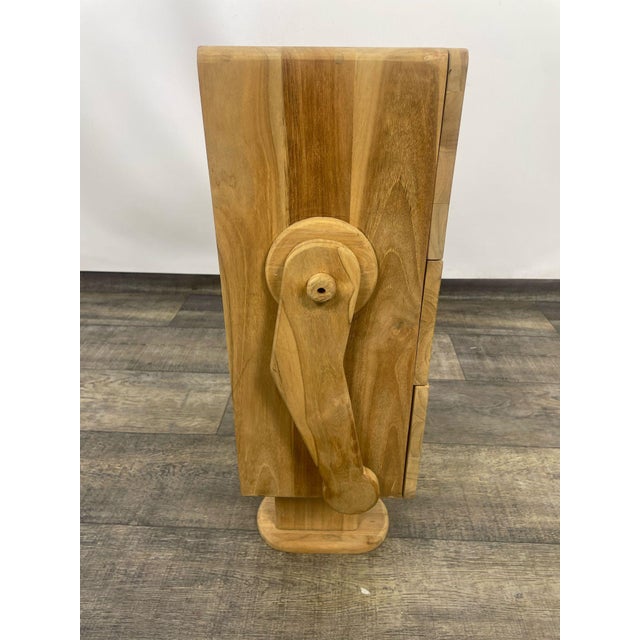 Brown Robot Cabinet in Rosewood For Sale - Image 8 of 17