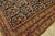 1900s Navy Paisley Tribal Antique Persian Afshar Saddle Rug 3'2" X 3'4" Knotted Wool Carpet For Sale - Image 11 of 12