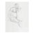 1950s Male Nude Figure Drawing For Sale