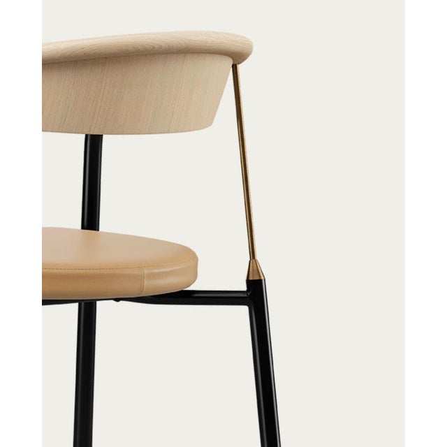 Black Chair in Oak by Henrik Tengler For Sale - Image 8 of 17