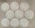 Madison Noir Plates by Bernardaud / Set of 9 Plates Made in Limoges, France For Sale - Image 12 of 12