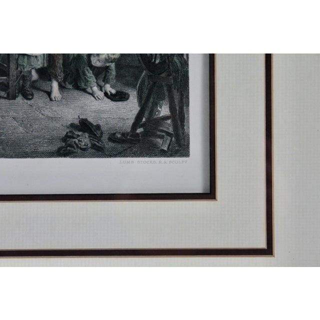 Alexander Hohenlohe Burr, Playmates, 19th Century Hand Colored Engraving For Sale - Image 4 of 9