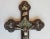 Wood 19th Century Colonial Style Mother of Pearl Wooden Crosses - a Pair For Sale - Image 7 of 11
