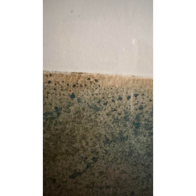 Diana Hansen Framed Hand-Painted Relief Print “ Emeryville” Signed Numbered, 1971 For Sale In Los Angeles - Image 6 of 10
