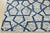 Moroccan Rug 5'8'' X 8' Ivory Blue Viscose Contemporary Hand-Knotted Carpet For Sale - Image 10 of 12