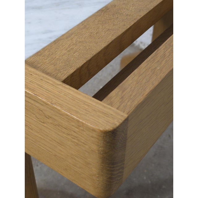 Guillerme et Chambron Side Table attributed to Guillerme et Chambron, 1970s For Sale - Image 4 of 16