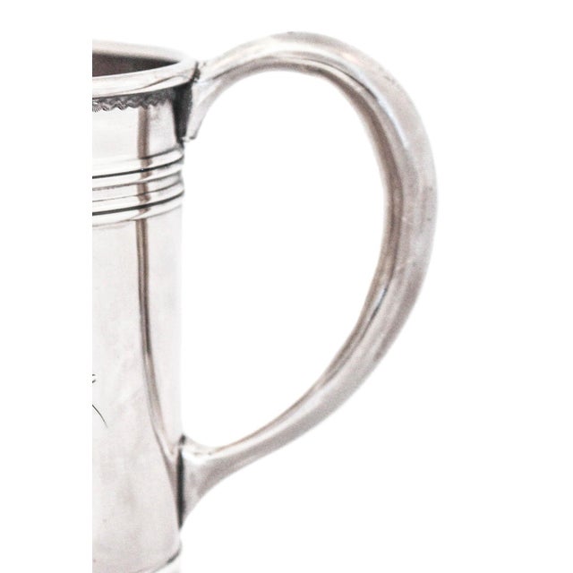 Late 19th Century 1890 Sterling Silver Antique Mug/Baby Cup For Sale - Image 5 of 6