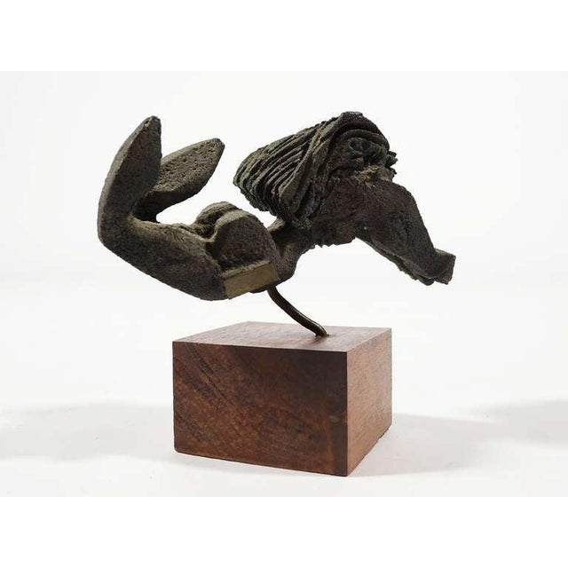 Metal Bronze Female Nude Sculpture by Paolo Soleri For Sale - Image 7 of 10