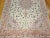 Persian Tabriz Rug, Hand-Knotted Wool & Silk, Fine Floral Pattern, Ivory & Pink, 7x10 For Sale - Image 10 of 12
