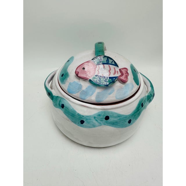 White Art Studio Pottery, Signed For Sale - Image 8 of 11